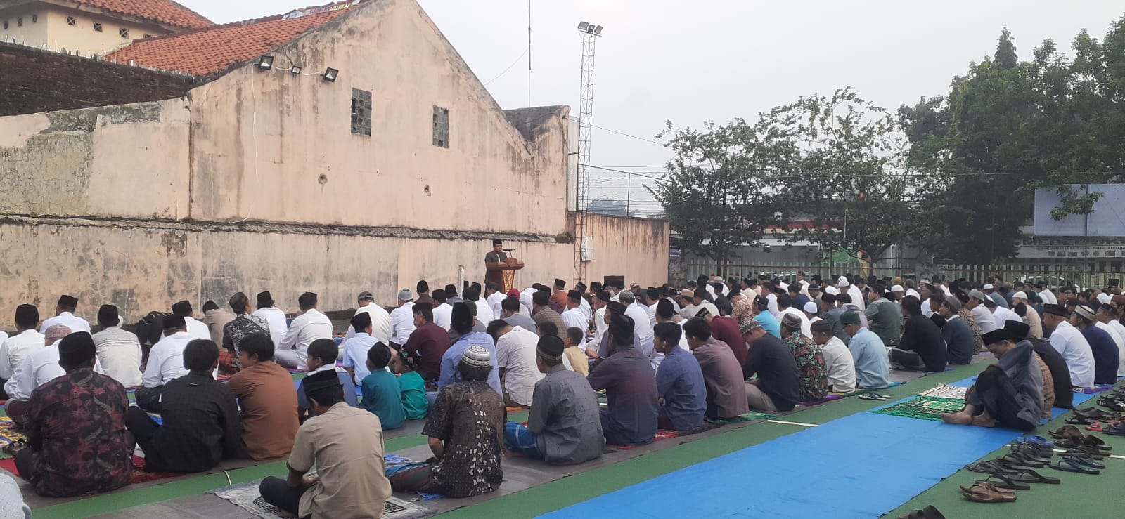 Sholat Idul Fitri H Pcm Mlonggo Jepara Teguhkan Spiritualitas