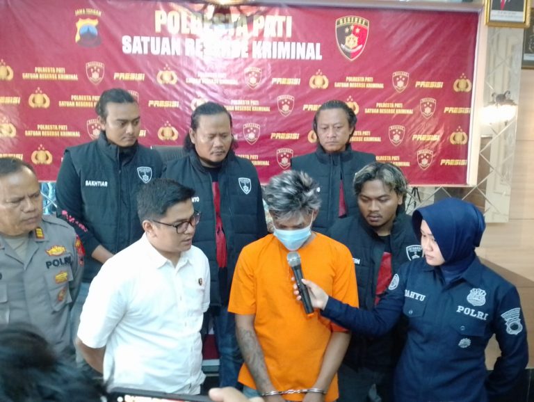 Sempat Melarikan Diri, Polresta Pati Bekuk Pelaku Penusukan Perangkat Desa Giling