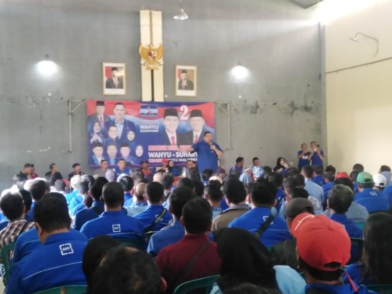 DPC Partai Demokrat Gelar Konsolidasi Menangkan Wahyu-Suharyono