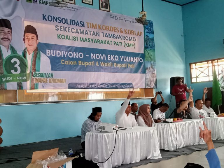 Konsolidasi Pemenangan Budiyono – Novi Eko Yulianto Kian Solid di Wilayah Tambakromo