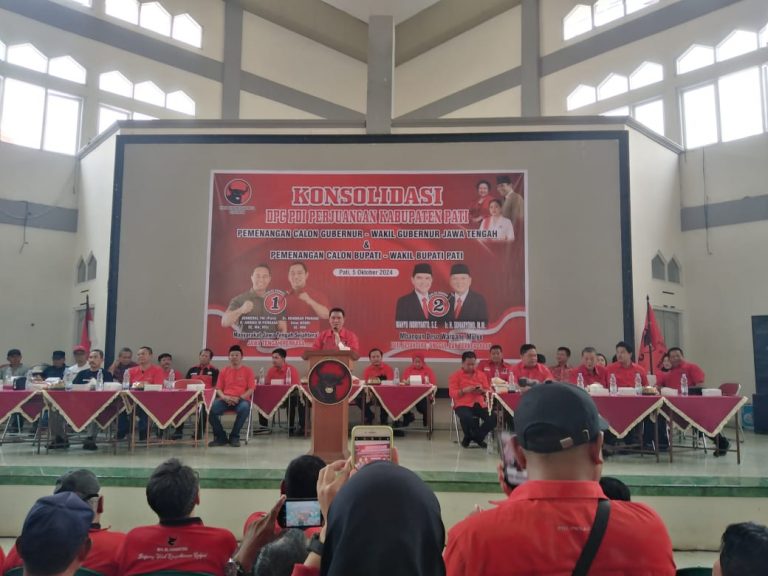 PDI Perjuangan Pati Konsolidasi Menangkan Wahyu-Suharyono di Pilkada 2024